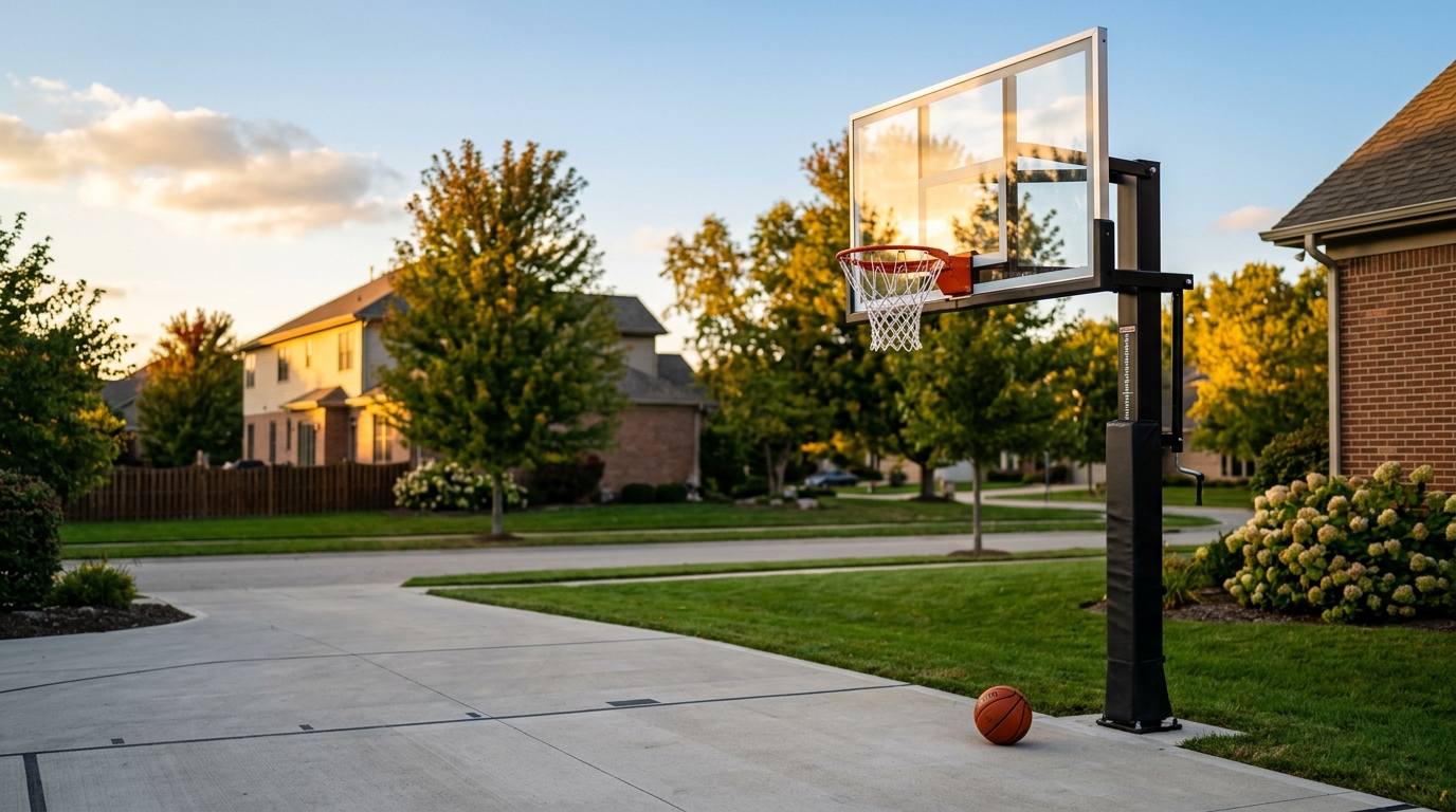 Best Driveway Adjustable Basketball Hoops