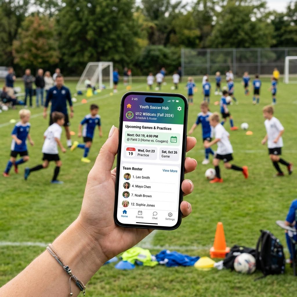 Best Apps for Youth Sports Teams: Scheduling & Stats